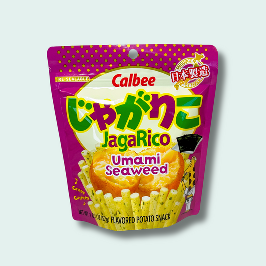 Umami Seaweed Flavored JagaRico Potato Stick Snacks