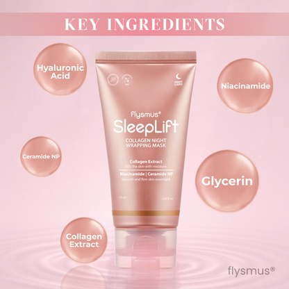 Flysmus® Sleep Lift Collagen Night Wrapping Mask