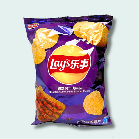 LAY's Roasted Cumin Lamb Skewer Flavor Chips